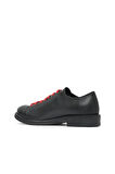 Bueno Shoes Kırmızı Deri Kadın Az Topuklu Ayakkabı 01wr3702