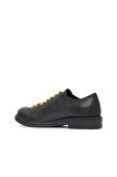 Bueno Shoes Sarı Deri Kadın Az Topuklu Ayakkabı 01wr3702