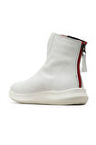 Bueno Shoes Kırmızı Deri Kadın Spor Bot 01wr8500