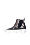 Bueno Shoes Gümüş Deri Kadın Spor Bot 01wr8601