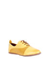 Bueno Shoes Sarı Deri Kadın Babet 01wl1247