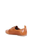 Bueno Shoes Taba Deri Kadın Babet 01wl1247