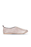 Bueno Shoes Gri Deri Kadın Babet 01wn0702
