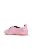 Bueno Shoes Gül Kurusu Deri Kadın Babet 01wn0710
