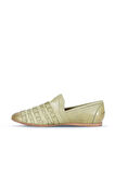 Bueno Shoes Haki Deri Kadın Düz Babet 01wq0105
