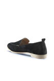 Bueno Shoes Siyah Süet Kadın Düz Babet 01wn0128