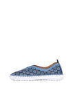 Bueno Shoes Mavi Deri Kadın Günlük Ayakkabı 01wn9605