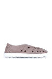 Bueno Shoes Gri Deri Kadın Günlük Ayakkabı 01wq0402