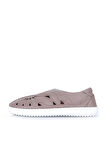 Bueno Shoes Gri Deri Kadın Günlük Ayakkabı 01wq0402