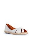 Bueno Shoes Haki Deri Kadın Düz Babet 01wq2410