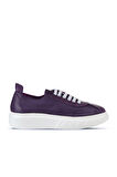 Bueno Shoes Lila Deri Kadın Dolgu Topuklu Ayakkabı 01wq4904