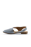 Bueno Shoes Mavi Deri Kadın Sandalet 01ws2311