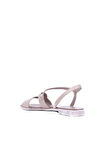 Bueno Shoes Gri Deri Kadın Sandalet 01ws2519
