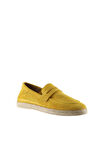 Bueno Shoes Sarı Süet Erkek Espadril Ayakkabı 01ms12700