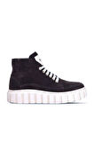 Bueno Shoes Kahverengi Koyu Süet Kadın Spor Bot 01wt3400
