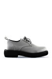 Bueno Shoes Beyaz Deri Kadın Klasik Ayakkabı 01wt0500