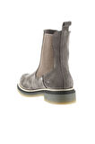 Bueno Shoes Vizon Süet Kadın Düz Bot 01wt3101
