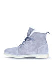 Bueno Shoes Gri Açık Süet Kadın Düz Bot 01wt3301