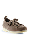 Bueno Shoes Vizon Süet Kadın Az Topuklu Ayakkabı 01wt3304