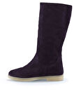 Bueno Shoes Mor Süet Kadın Düz Çizme 01wt3306
