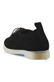 Bueno Shoes Siyah Süet Kadın Az Topuklu Ayakkabı 01wt3313
