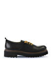 Bueno Shoes Siyah Sarı Deri Kadın Klasik Ayakkabı 01wt0815