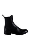 Bueno Shoes Siyah Deri Kadın Düz Bot 01wt2602