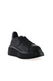 Bueno Shoes Siyah Rugan-deri Kadın Dolgu Topuklu Ayakkabı 01wt4601