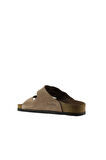Bueno Shoes Kum Nubuk Deri Kadın Düz Terlik 05wt100