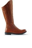 Bueno Shoes Taba Deri Kadın Düz Çizme 01wp2407