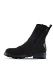 Bueno Shoes Siyah Nubuk-deri Kadın Düz Bot 01wp2609