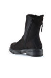Bueno Shoes Siyah Nubuk-deri Kadın Düz Bot 01wp2609