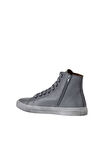 Bueno Shoes Gri Koyu Deri Kadın Spor Bot 01wr1814