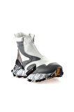 Bueno Shoes Gri Deri Kadın Spor Bot 01wr2108