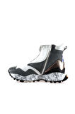 Bueno Shoes Gri Deri Kadın Spor Bot 01wr2108