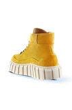 Bueno Shoes Sarı Süet Kadın Spor Bot 01wt3400