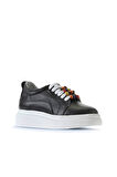 Bueno Shoes Siyah Deri Kadın Spor Ayakkabı 01wt4705