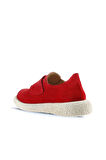 Bueno Shoes Kırmızı Süet Kadın Düz Ayakkabı 01wu8903