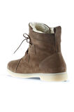 Bueno Shoes Vizon Süet Kadın Düz Bot 01wt3301