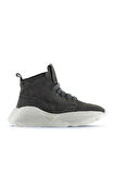 Bueno Shoes Gri Süet Kadın Spor Bot 01wt5700