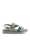 Bueno Shoes Yeşil Deri Kadın Sandalet 01ws2816