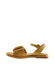 Bueno Shoes Sarı Deri Kadın Sandalet 01wu4121
