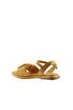 Bueno Shoes Sarı Deri Kadın Sandalet 01wu4121