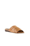 Bueno Shoes Taba Deri Kadın Düz Terlik 01wn1901