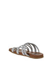 Bueno Shoes Gri Nubuk Kadın Parmak Arası Terlik 01wu4238