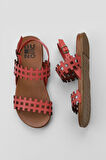 Bueno Shoes Mercan Deri Kadın Düz Sandalet 01wu4242