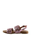 Bueno Shoes Pudra Parlak Deri Kadın Sandalet 01wu4252