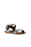 Bueno Shoes Mavi Deri Kadın Sandalet 01wu7417