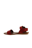 Bueno Shoes Kırmızı Deri Kadın Sandalet 01wu7417