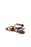 Bueno Shoes Pembe Parlak Deri Kadın Sandalet 01wu7421